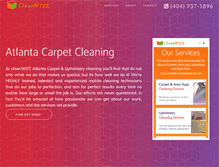 Tablet Screenshot of cleanwizz.com